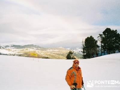 Esquí Baqueira; singles senderismo; fiesta almudena